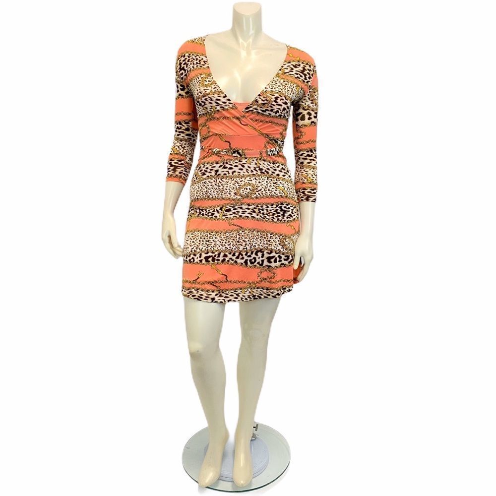 Forever 21 Peach Mini Dress Women's Small